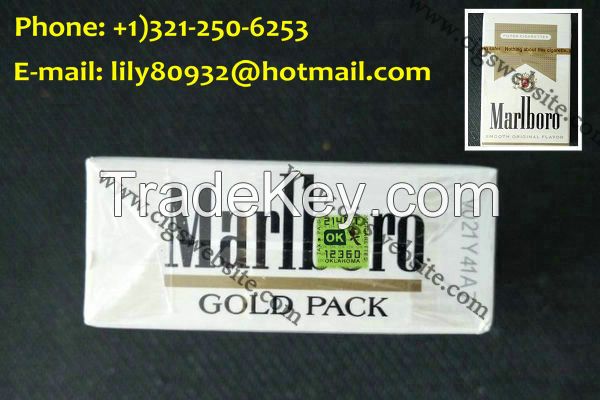 Outlet Gold Mar lboro Regular Size Hard Packed Silver MB Light Cigaretes