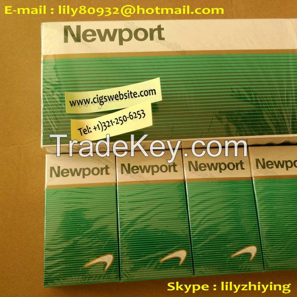 Filtered King Size 2017 Best Sell USA Menthol 100s New port Cigarettes Free Shipping Wholesale Online