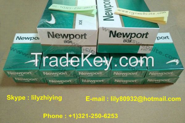 Sell Light Menthol USA Cigarettes, Regular Size Newpor t Box Short Menthol Cigarettes