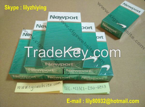 Best Price to Buy USA the Largest Sell Cigarettes, New port Menthol 100s Filtered Cigarettes