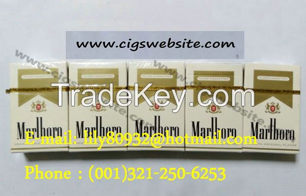 Discount Price to Buy Silver Cigfarettes USA MB Regular Gold Cigarettes