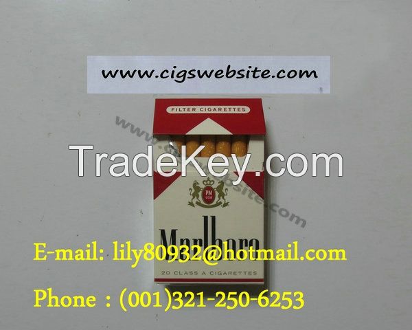 Red Cigarettes, Regular Size Hard Packed US Branded Red Cigarettes
