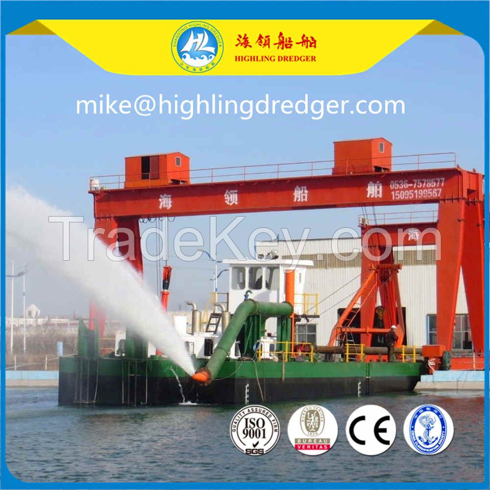 River sand cutter suction dredger for sale