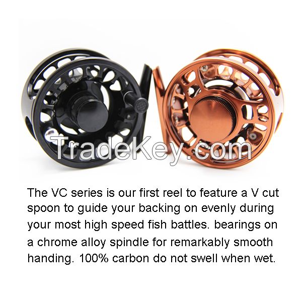 saltwater and freshwater fly reels