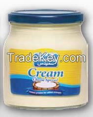 Cream Glass Jar 140g, 240g, 500/910g