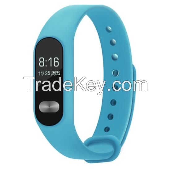 New release light up your screen smart bracelet with 24 hours dynamic heart rate monitor function