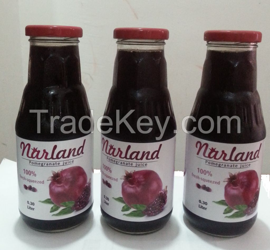 Direct Squeezed Pomegranate Juice - 1lt