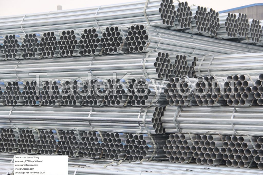 ERW Galvanized Steel Pipes