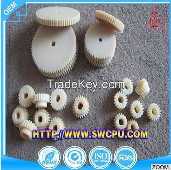 Customized high precision parts cnc machining plastic gear for clocks