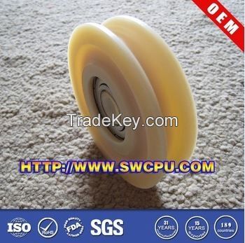 Custom made plastic pully wheel for door and window