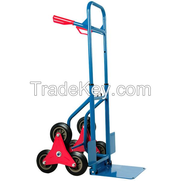 six wheel hand trolley for climbing stairs / transportation trolley HT2086