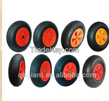 pneumatic rubber wheelbarrow wheels 4.00-8 / tire 400-8