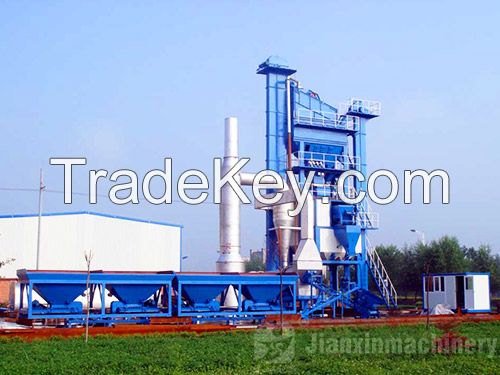 LB series asphalt mixing plant with separated bins