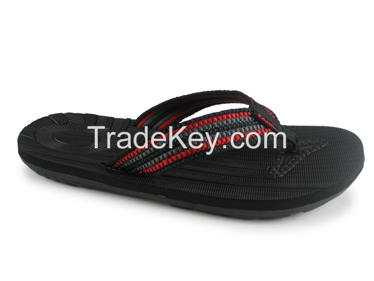 China custom printed eva slippers men cheap flip flops flat thong sandals