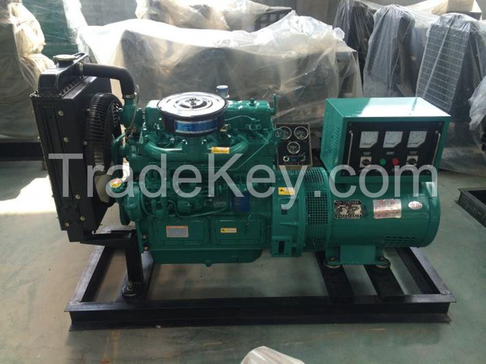 Lowest price  30kw diesel generator set powered by China Weichai  hot sale