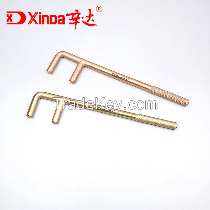 Non sparking Valve Handle F type Wrench Explosion proof Tools