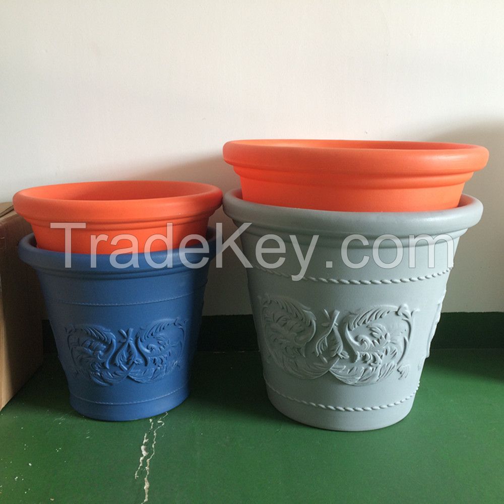 Rotomolded plastic flower pot/ garden planter pot/ planter