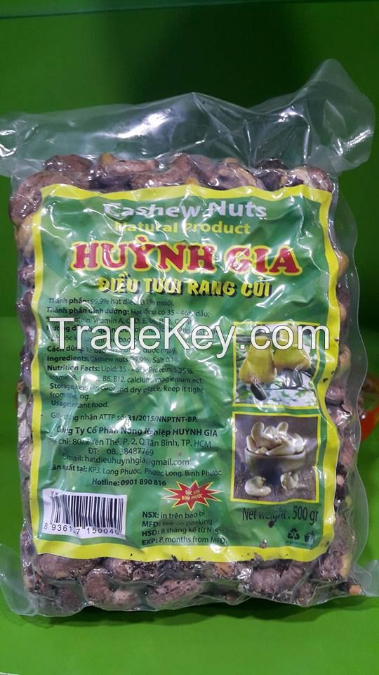 Best Quality Cashew Kernels Salted for Instant Eating