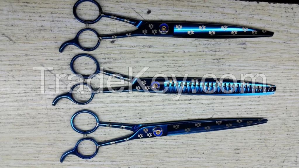 WY14  rainbow high quality hair cutting  and thinning scissors