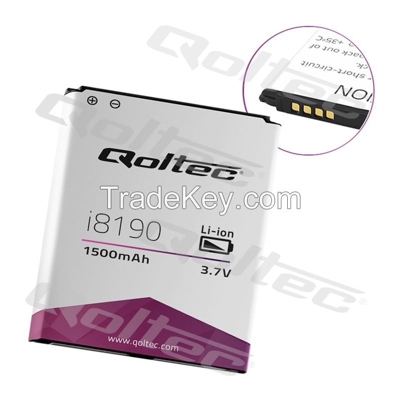 Qoltec Real CE battery for mobile phone Samsung Galaxy s3 mini I8190  ACE 2 I8160