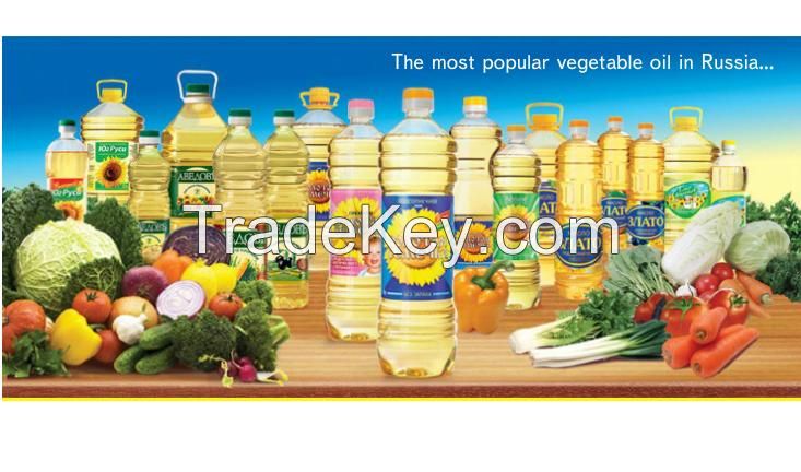 Refined deodorized sunflower oil