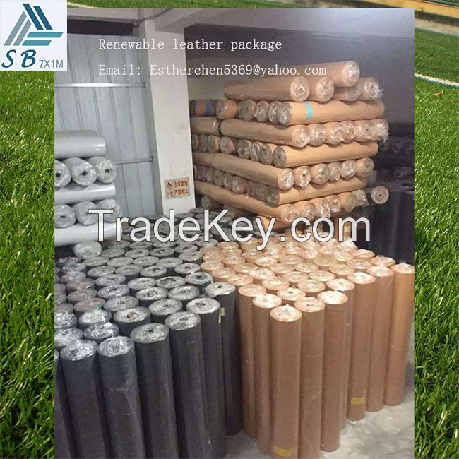 Stock of 1.0mm composition recycle leather for belt
