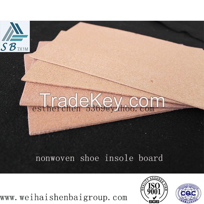 safety shoe material nonwoven insole for shoe making material