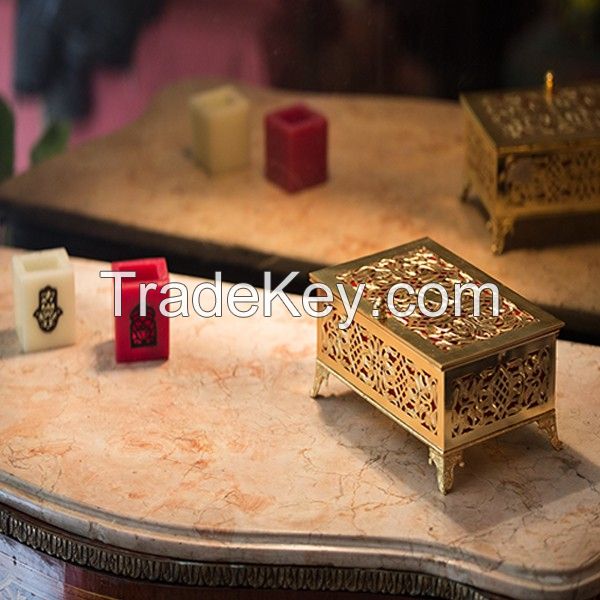 Gold Jewellery Box (copper rectangular box)