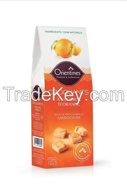 Crackers supplier and exporter (Croquants) - Orange flavor