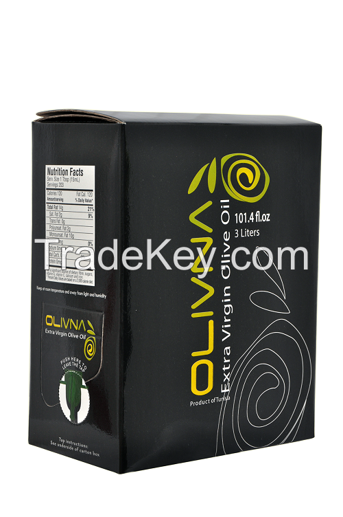 Extra Virgin olive oil Evoo Bag-in-Box 3L