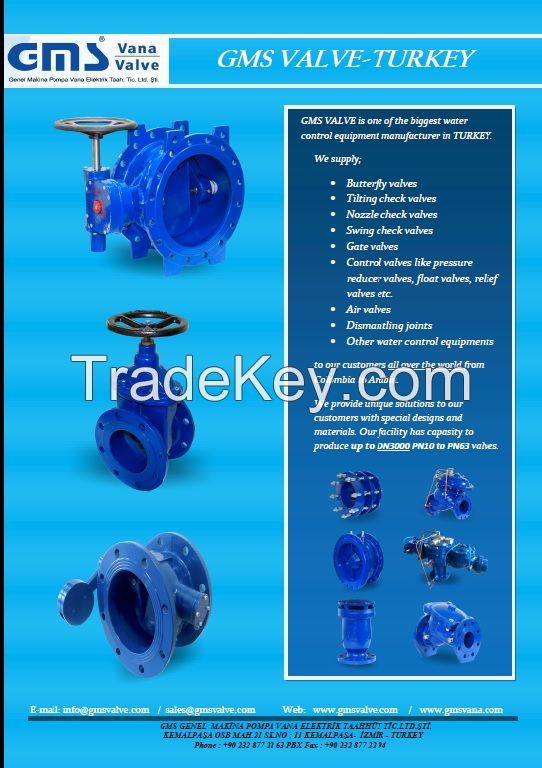 butterfly valve from TURKEY