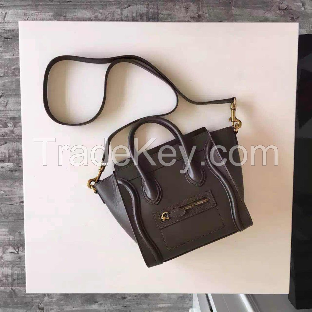 Hot selling leather designer vogue tote bag