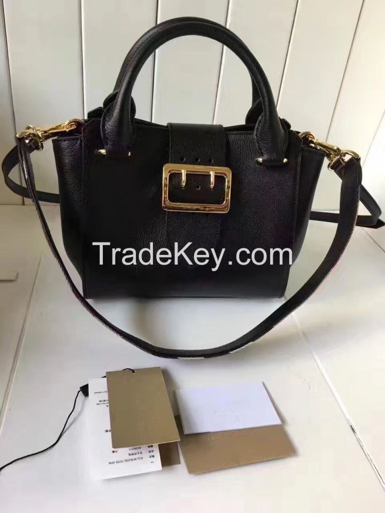 High quality leather bag with Buckle