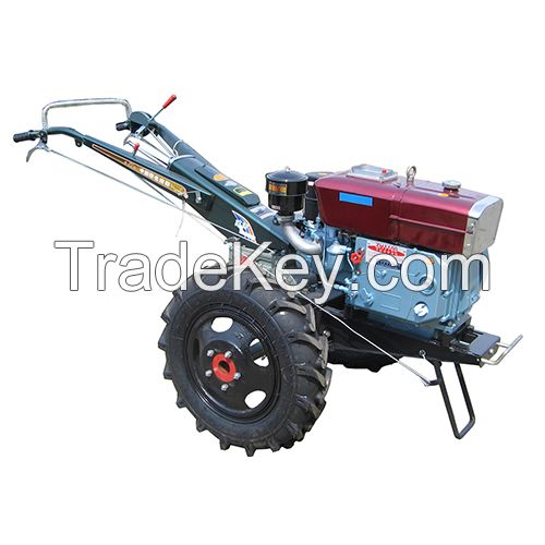 Small mini farming agricutural hand walking tractor