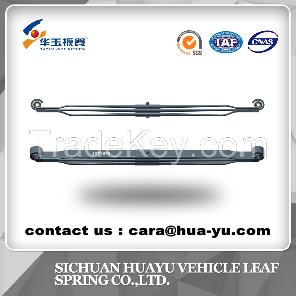 1377670 Parabolic leaf spring compatible with SCANIA auto heavy duty truck leaf spring