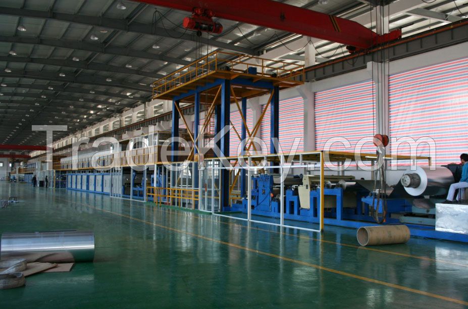 aluminum coil coating line