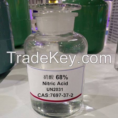 China nitric acid supplier 68%-98%