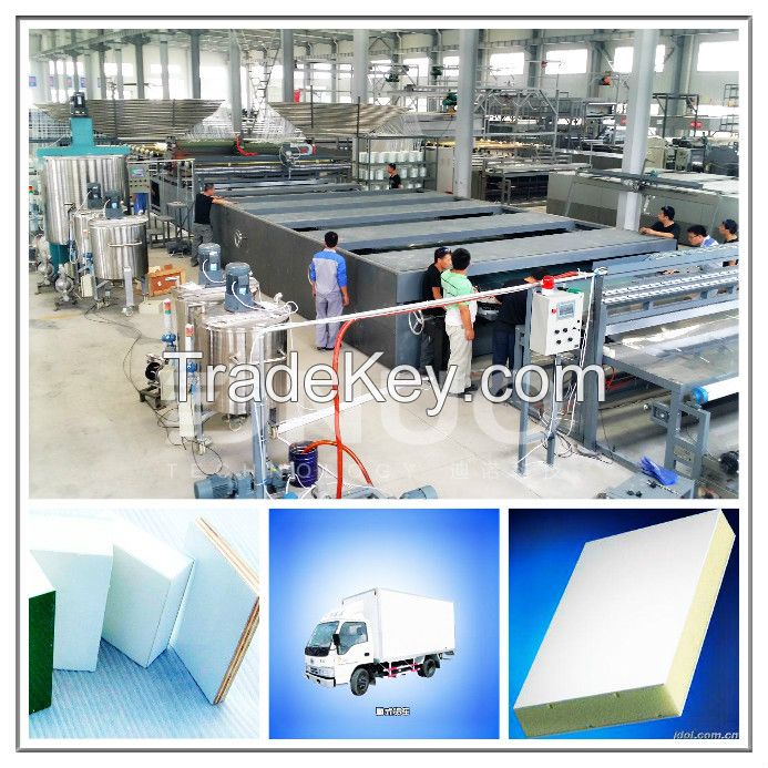 FRP fiberglass gel coat  sheet making machine