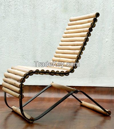 Bamboo Long Chairs
