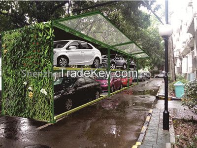 China Supplier KYT TYPE C 2 Layers Car Parking Equipment