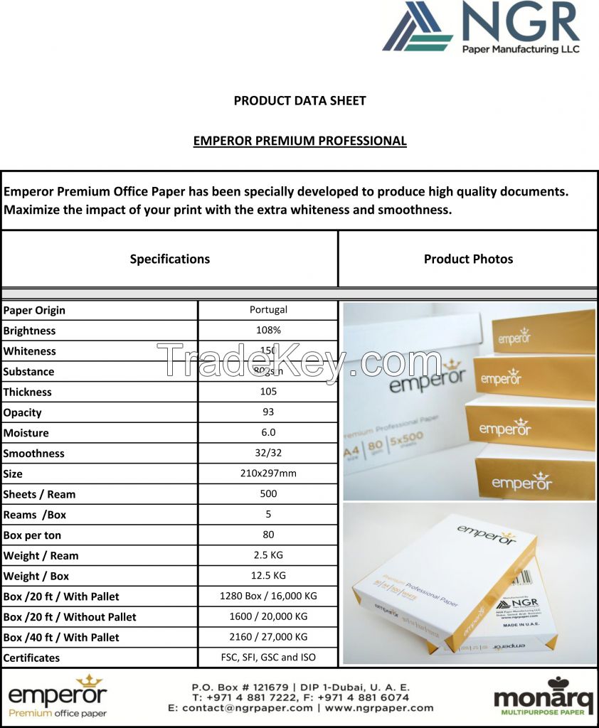 Emperor Premium Professional A4 Paper