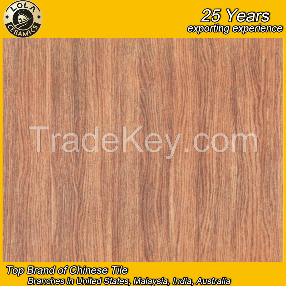 Wood look porcelain floor tile China Lola ceramic tile porcelain tile    alitile.com