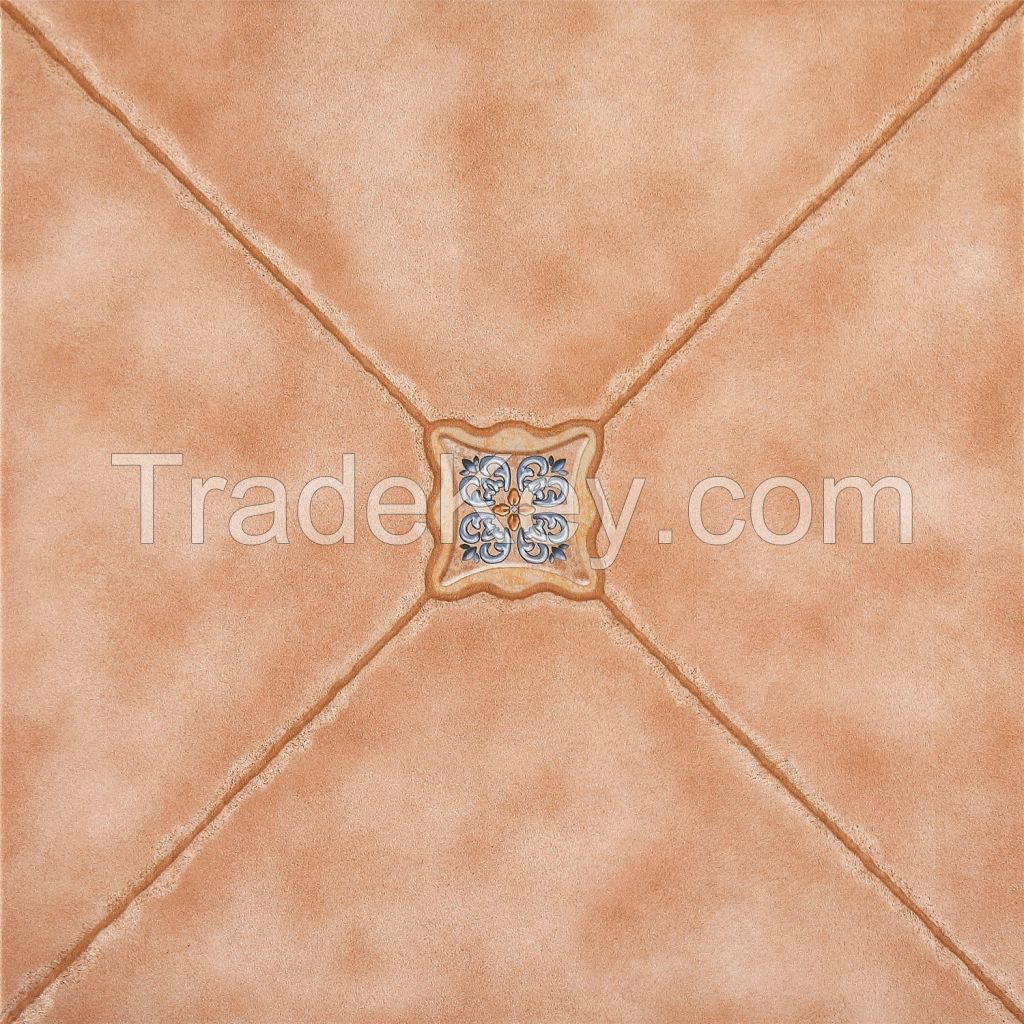 Nano porcelain polished tile coffe villa ceramic tiles