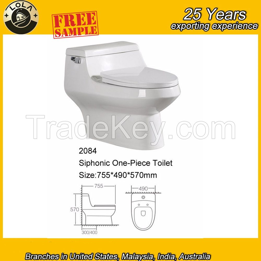Bathroom accessories Intelligent Sanitary ware One piece Toilet price Chaozhou factory