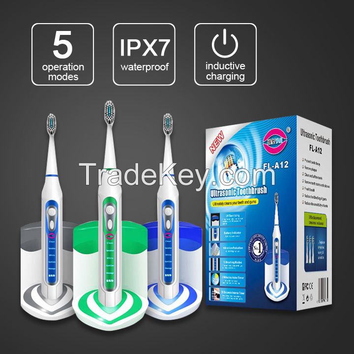 YASI FL-A12 Inductive Rechargeable Electric Toothbrush