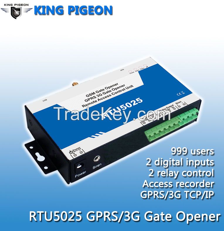GSM 3G Gate Opener Access Control---RTU5025