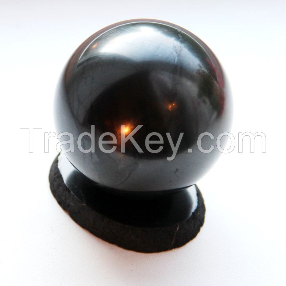 Protective shungite spheres wholesale supplies from Russia