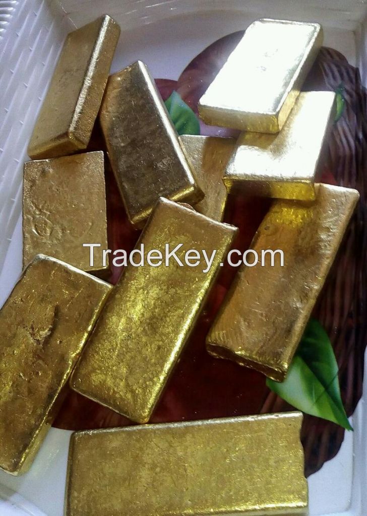 GOLD DORE BARS TRIAL SHIPMENT