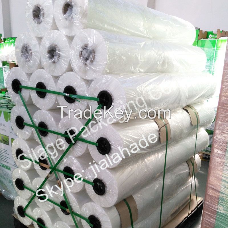 Green Color, Soft adhensive Stretch Film Type, Japan Silage Film, Stretch Wrap film for Wrapping Use