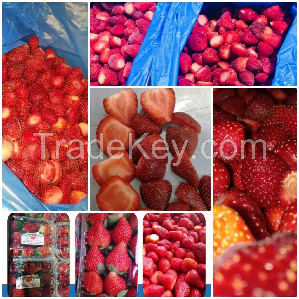 Egyptian strawberry (fresh and frozen)